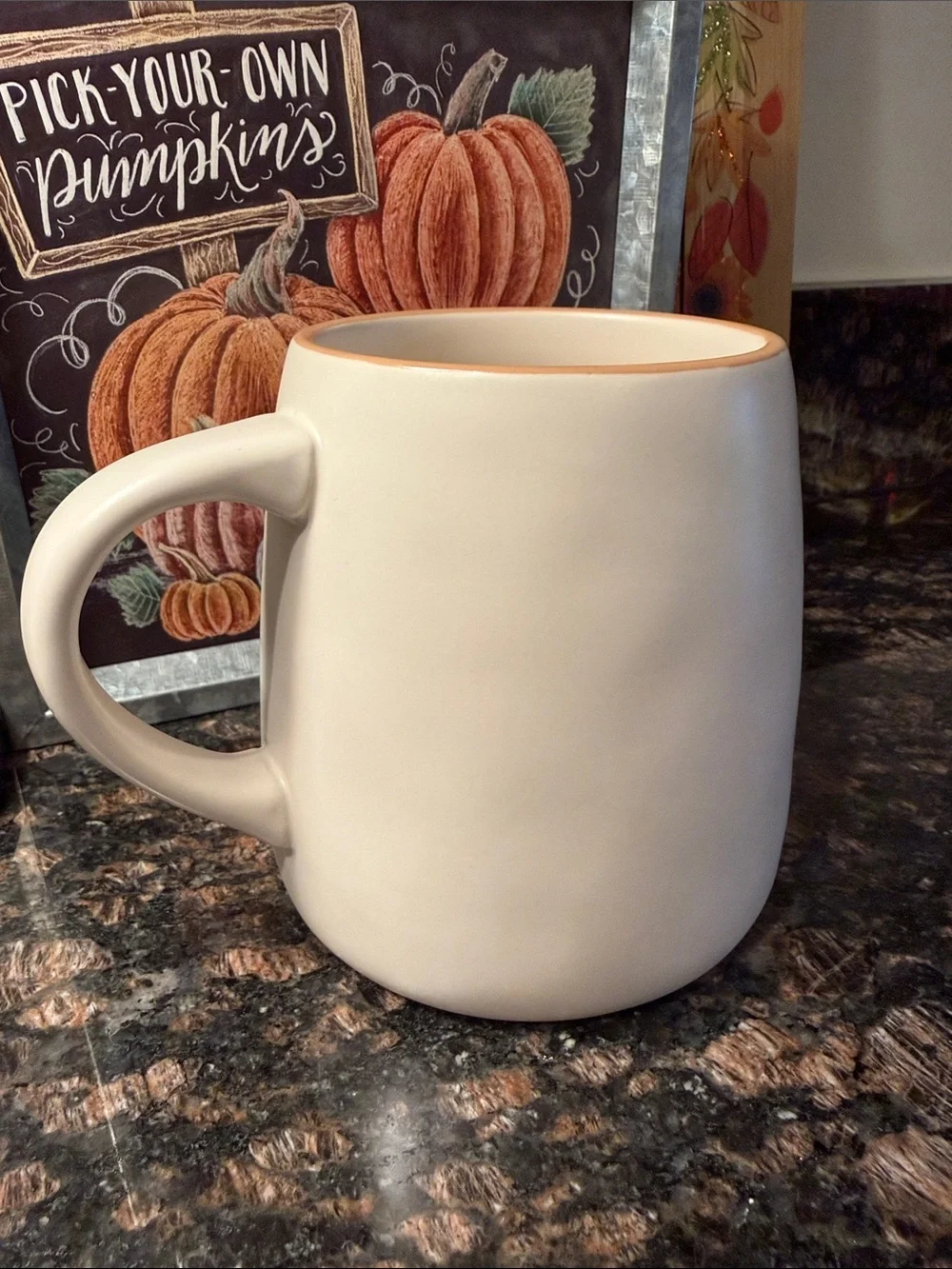 ☕️🍂 Rae Dunn Pumpkin Spice Coffee Mug